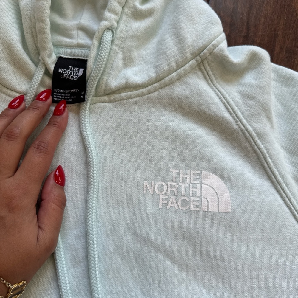 The North Face Light blue Hoodie